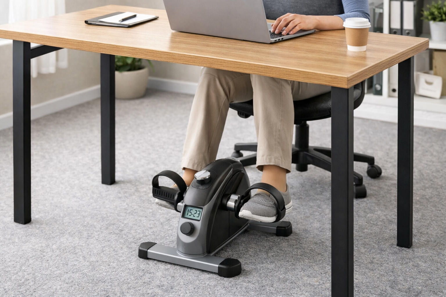 Desk Exercise Bike Pedal Exerciser